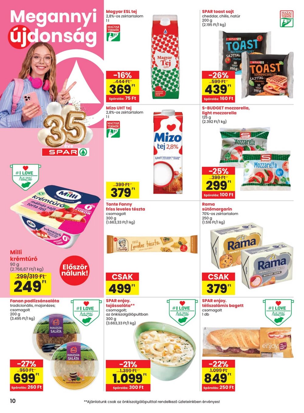 Spar akciós újság 2026.01.29-től - 10. oldal.