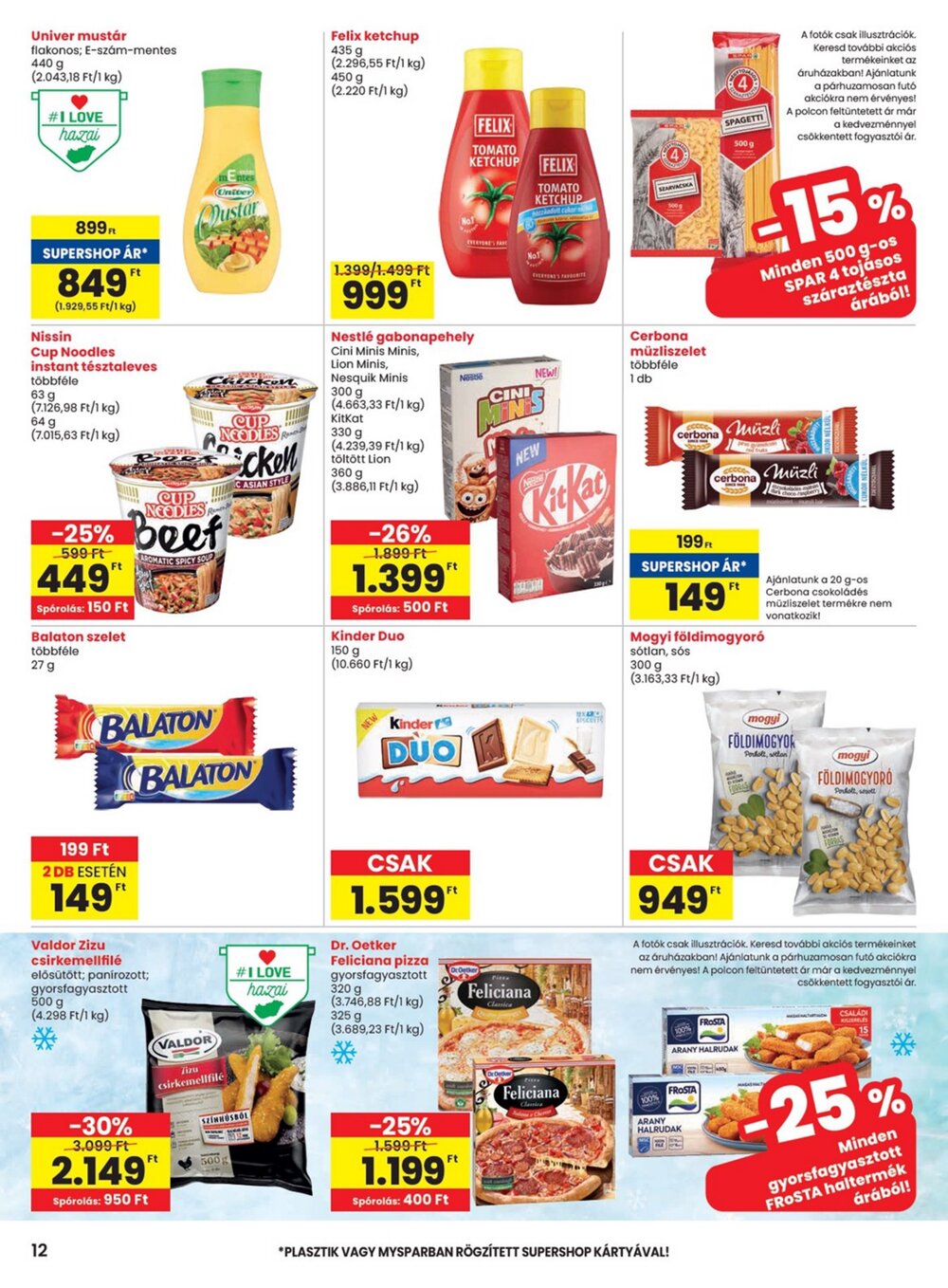 Spar akciós újság 2026.01.29-től - 12. oldal.