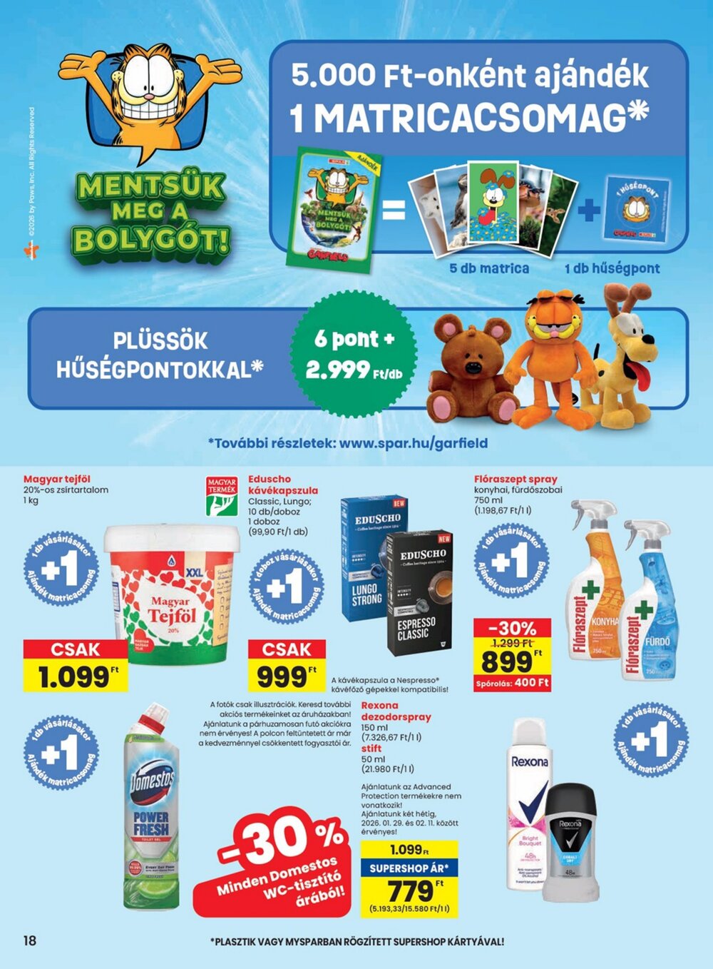 Spar akciós újság 2026.01.29-től - 18. oldal.