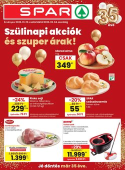Spar akciós újság 2026.01.29-től - 1. oldal.