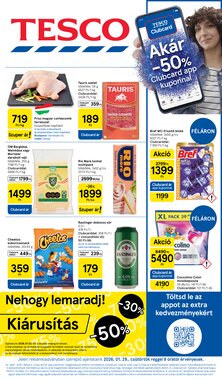 Tesco akciós újság 2026.01.29-től