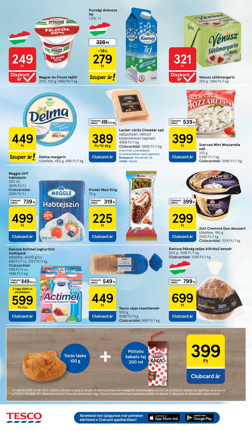 Tesco akciós újság 2026.01.29-től - 4. oldal.