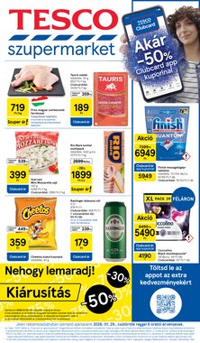 Tesco akciós újság 2026.01.29-től