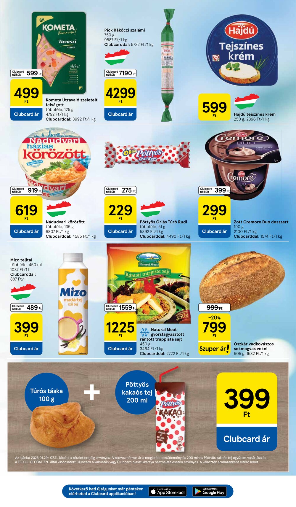 Tesco akciós újság 2026.01.29-től - 3. oldal.