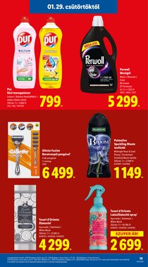 Lidl akciós újság 2026.01.29-től - 19. oldal.