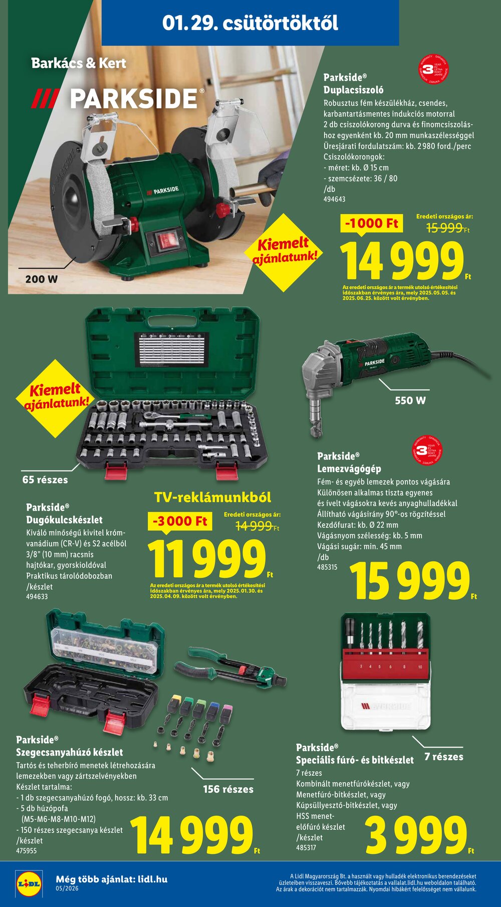 Lidl akciós újság 2026.01.29-től - 24. oldal.