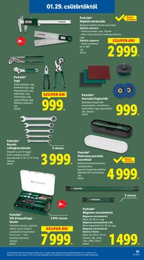 Lidl akciós újság 2026.01.29-től - 25. oldal.