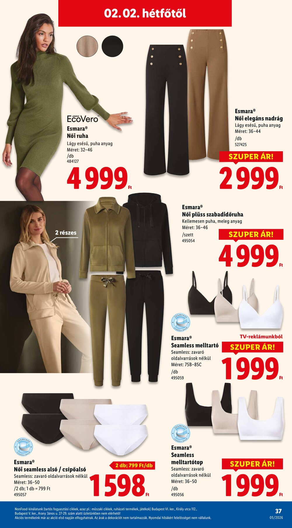 Lidl akciós újság 2026.01.29-től - 37. oldal.