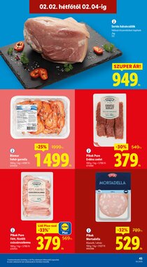 Lidl akciós újság 2026.01.29-től - 45. oldal.