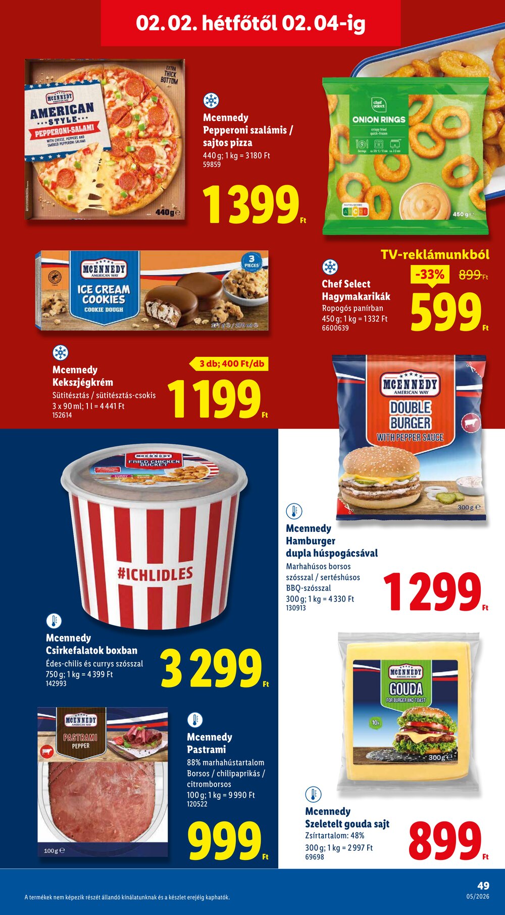 Lidl akciós újság 2026.01.29-től - 49. oldal.