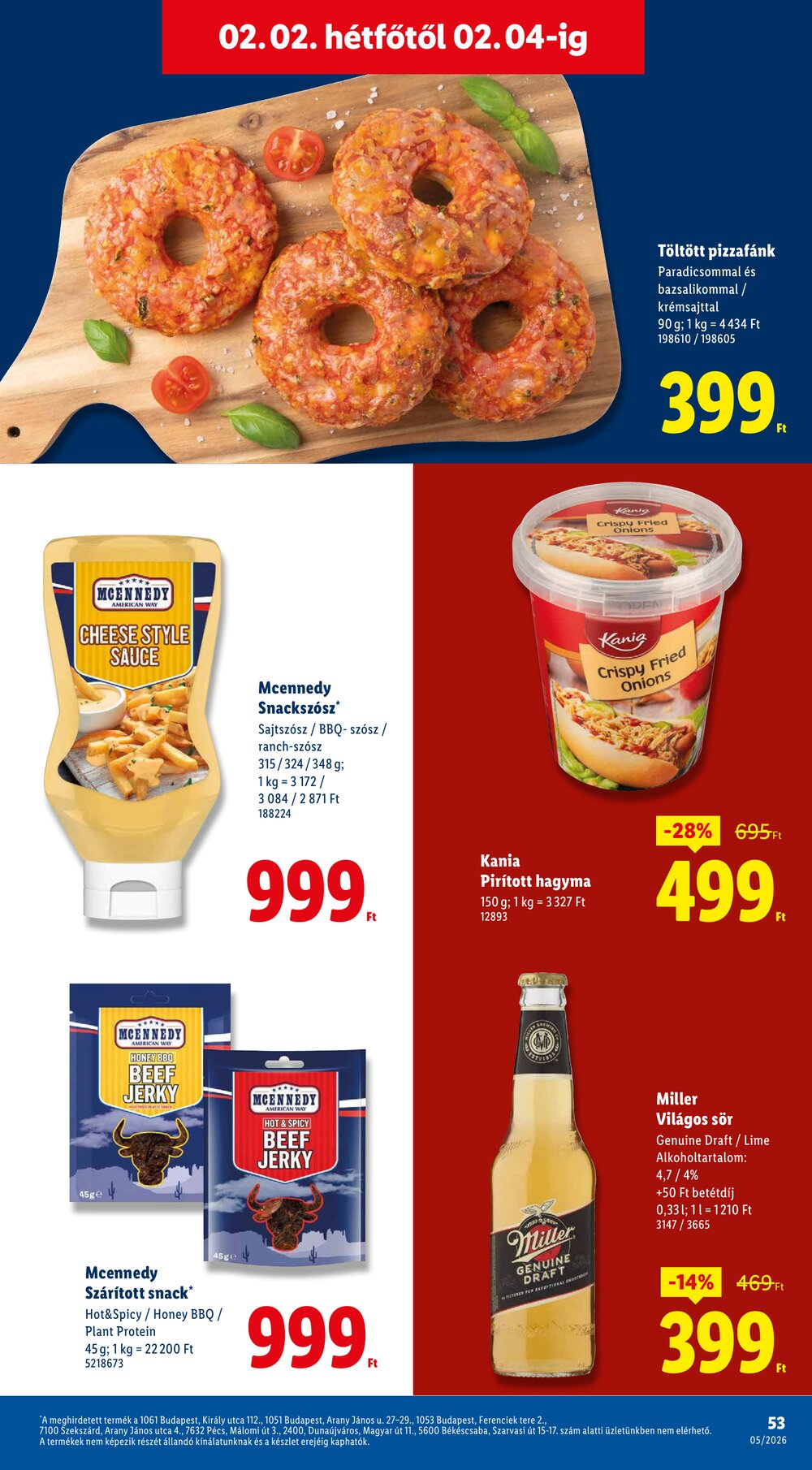 Lidl akciós újság 2026.01.29-től - 53. oldal.
