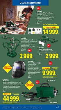 Lidl akciós újság 2026.01.29-től - 3. oldal.