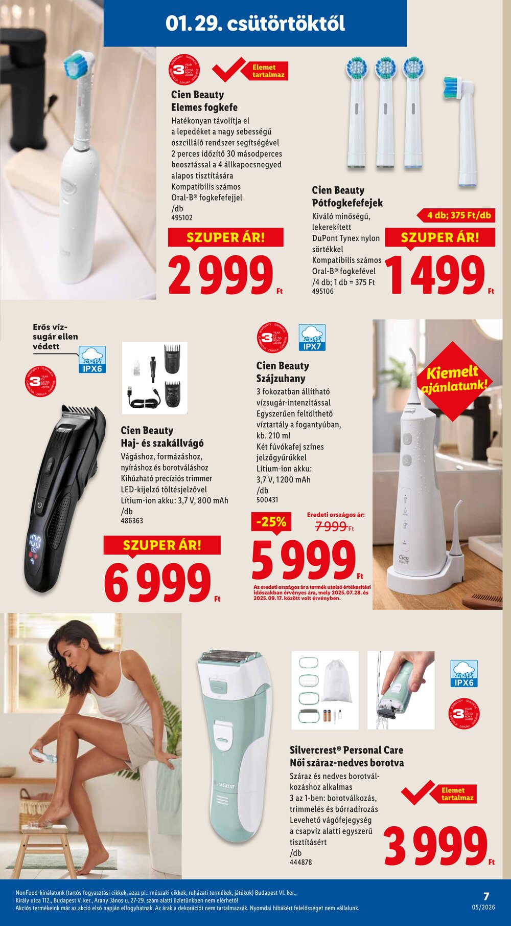 Lidl akciós újság 2026.01.29-től - 7. oldal.