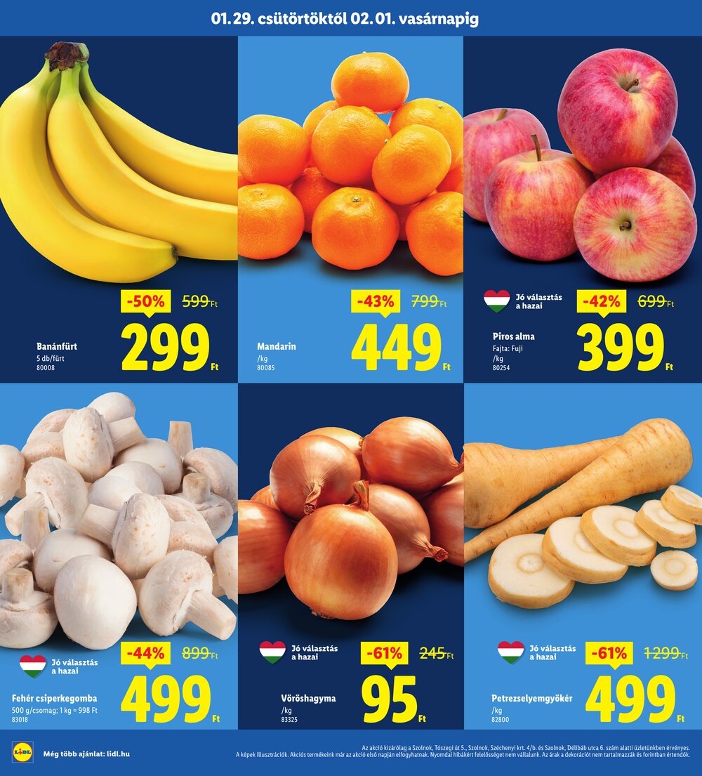 Lidl akciós újság 2026.01.29-től - 2. oldal.