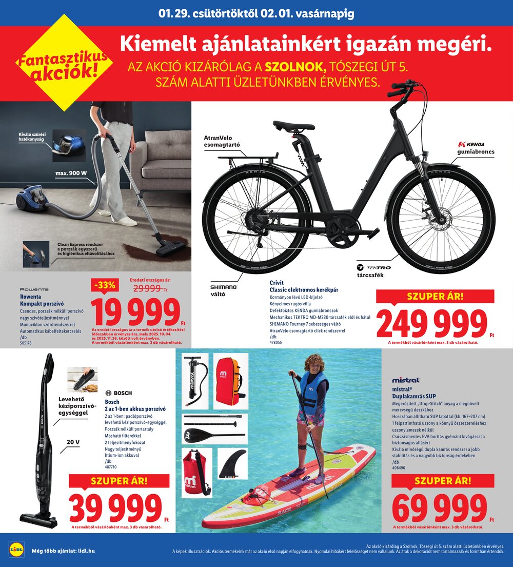 Lidl akciós újság 2026.01.29-től - 8. oldal.