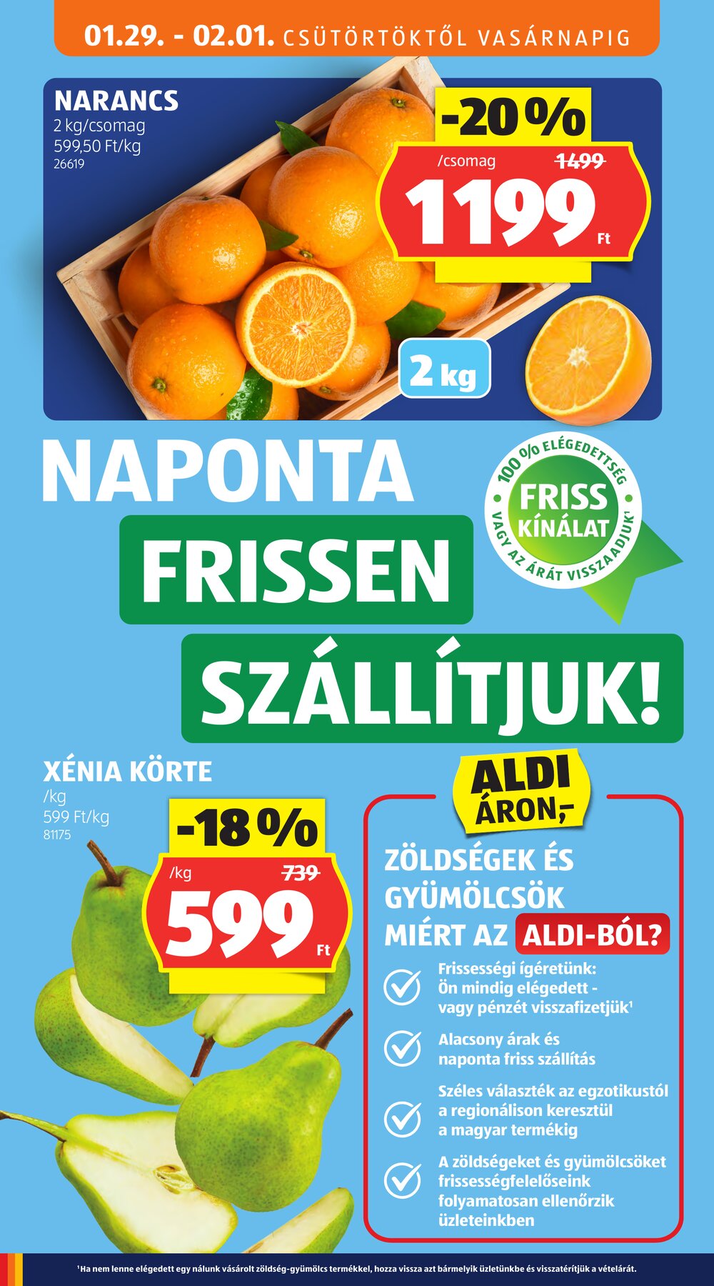 Aldi akciós újság 2026.01.29-től - 12. oldal.