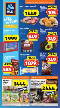 Aldi akciós újság 2026.01.29-től