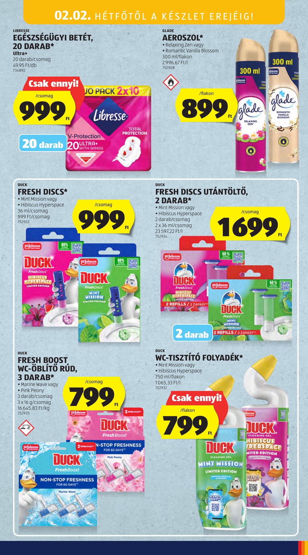 Aldi akciós újság 2026.01.29-től - 41. oldal.