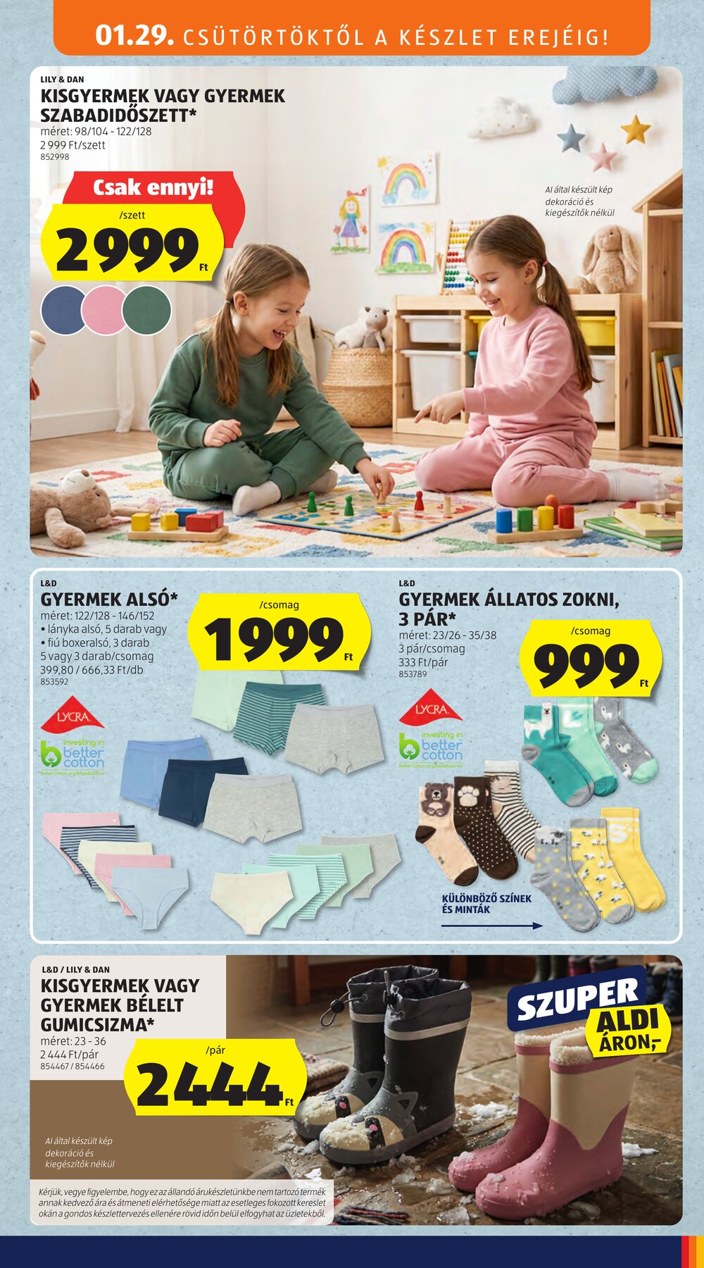 Aldi akciós újság 2026.01.29-től - 3. oldal.