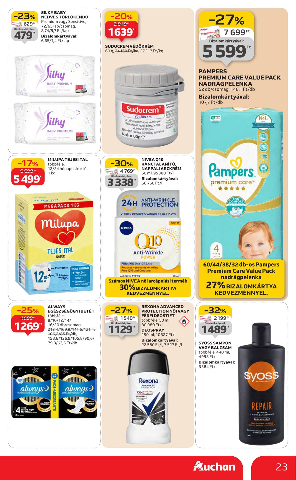 Auchan akciós újság 2026.01.29-től - 23. oldal.
