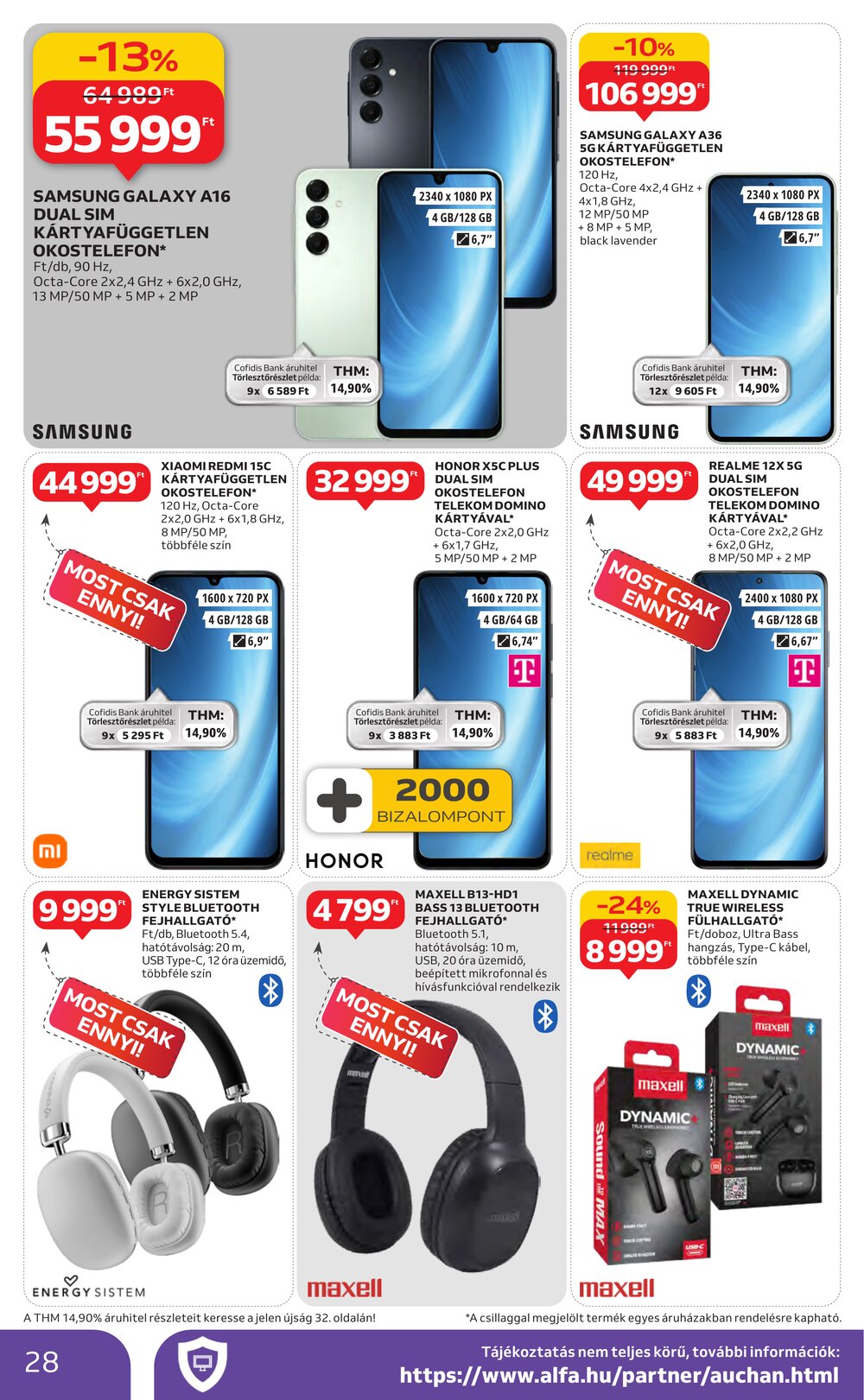 Auchan akciós újság 2026.01.29-től - 28. oldal.