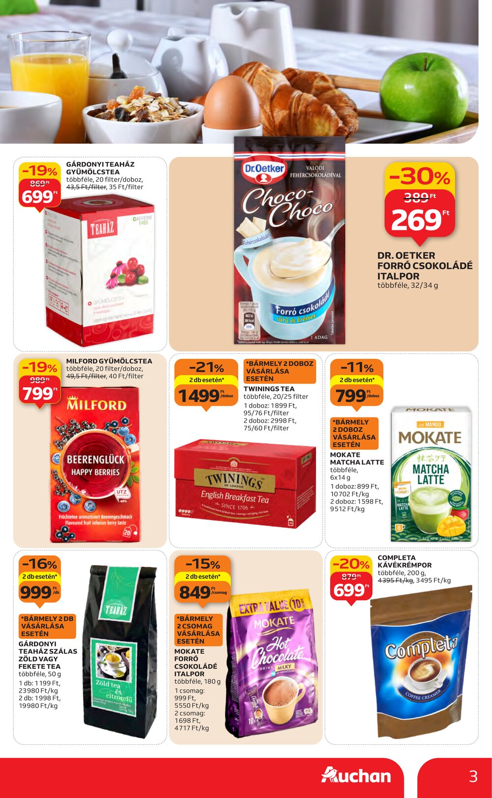 Auchan akciós újság 2026.01.29-től - 3. oldal.