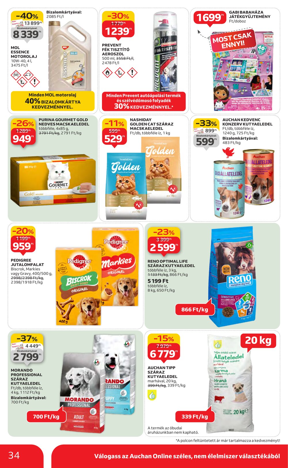 Auchan akciós újság 2026.01.29-től - 34. oldal.