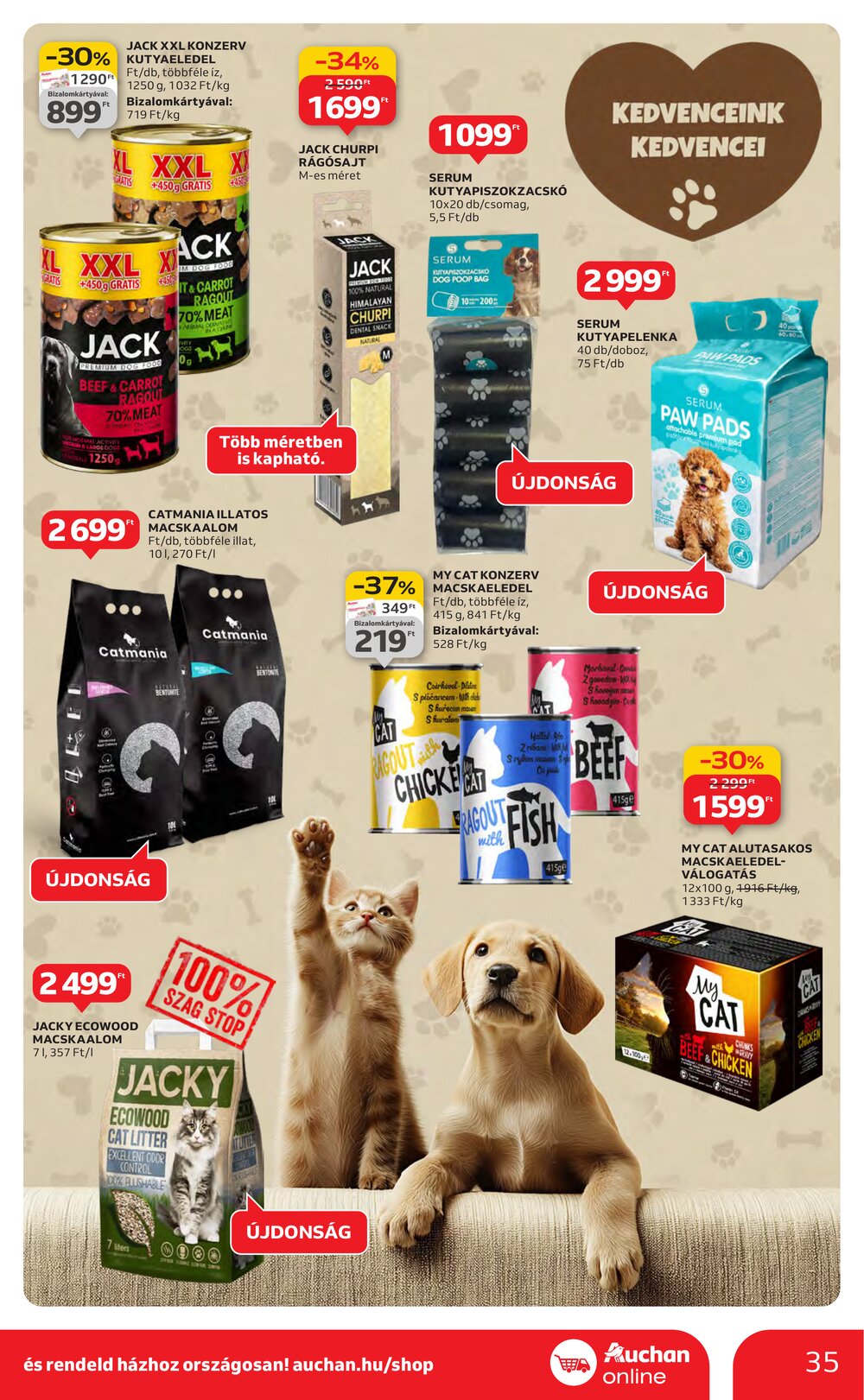 Auchan akciós újság 2026.01.29-től - 35. oldal.