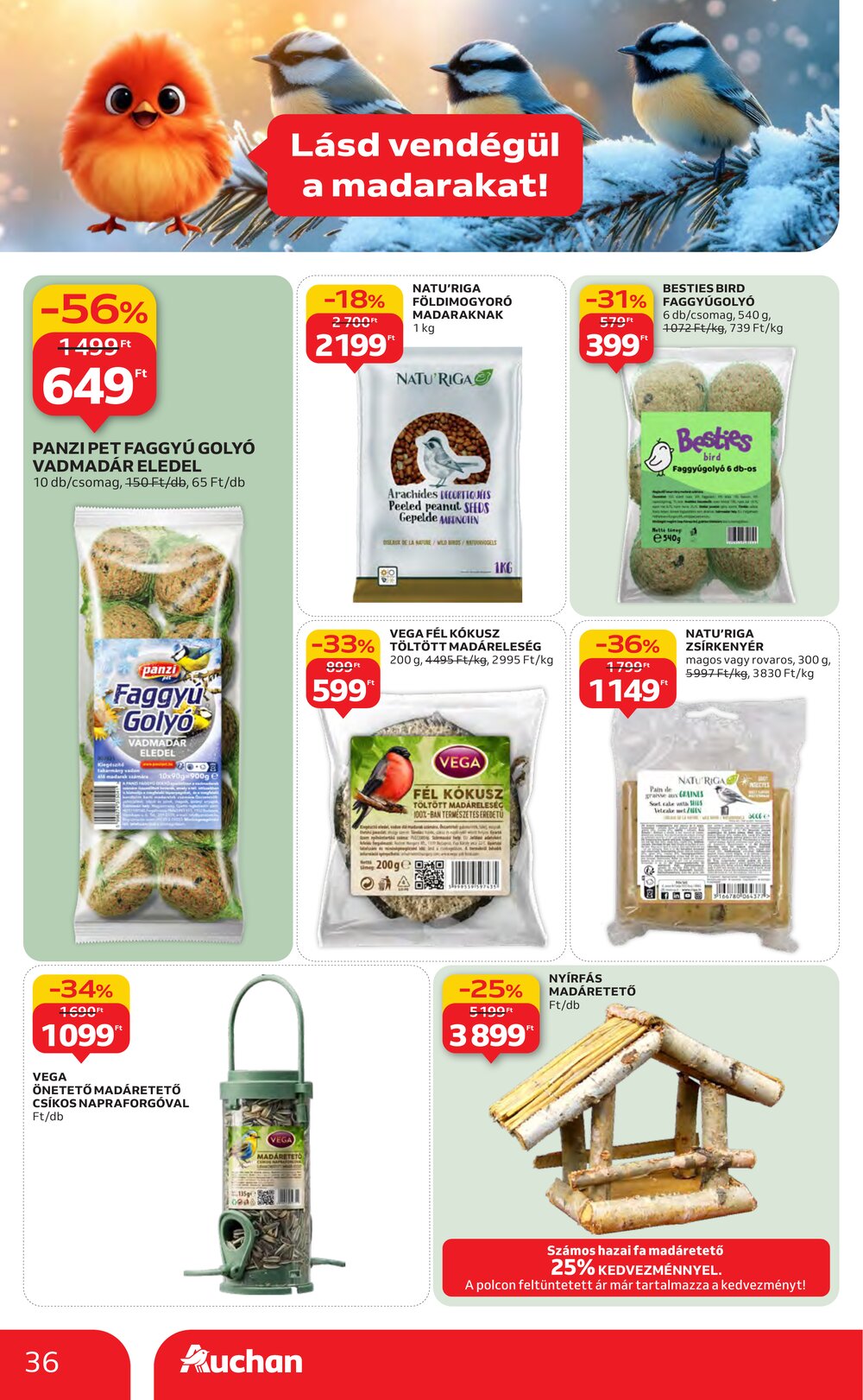 Auchan akciós újság 2026.01.29-től - 36. oldal.