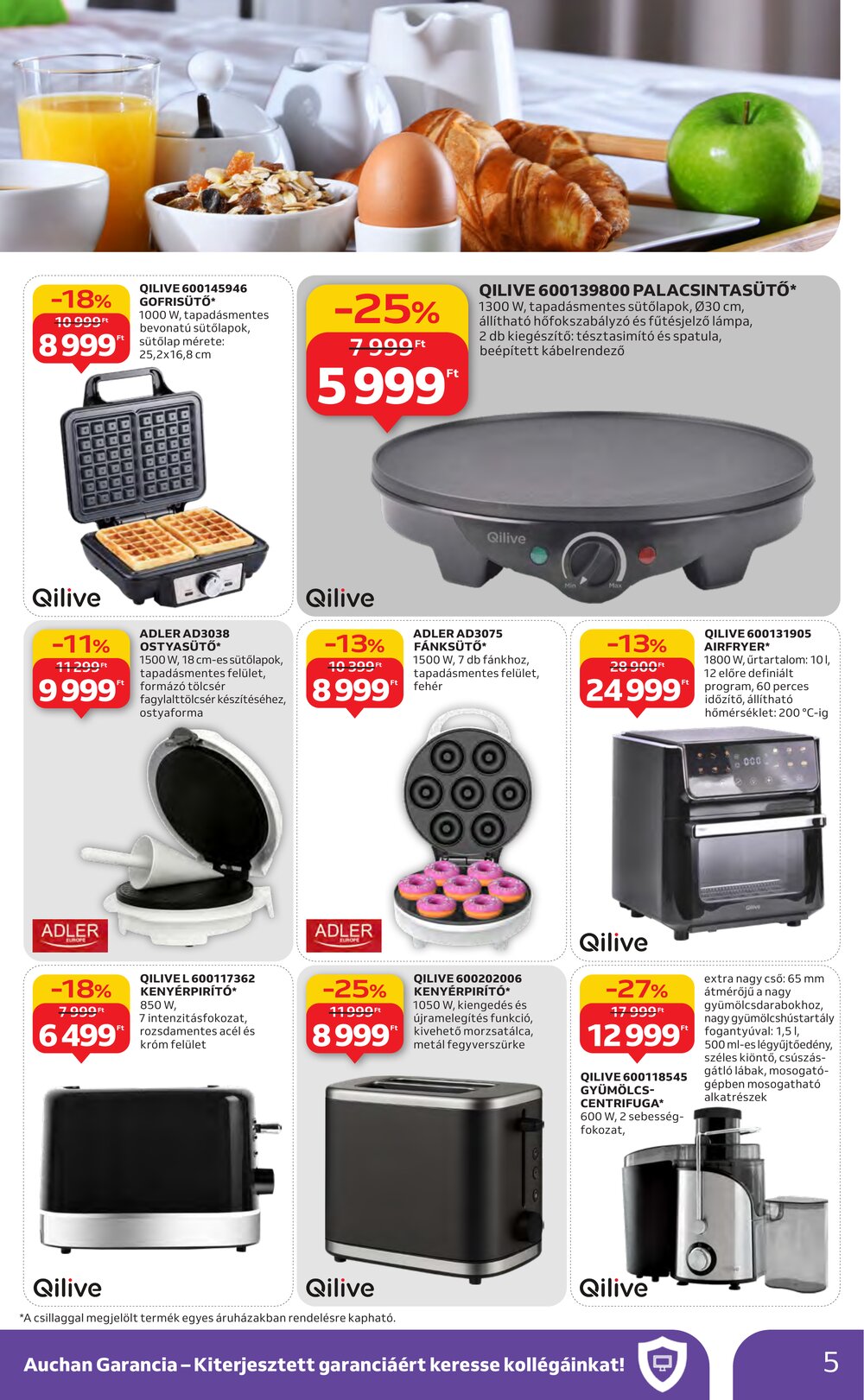 Auchan akciós újság 2026.01.29-től - 5. oldal.