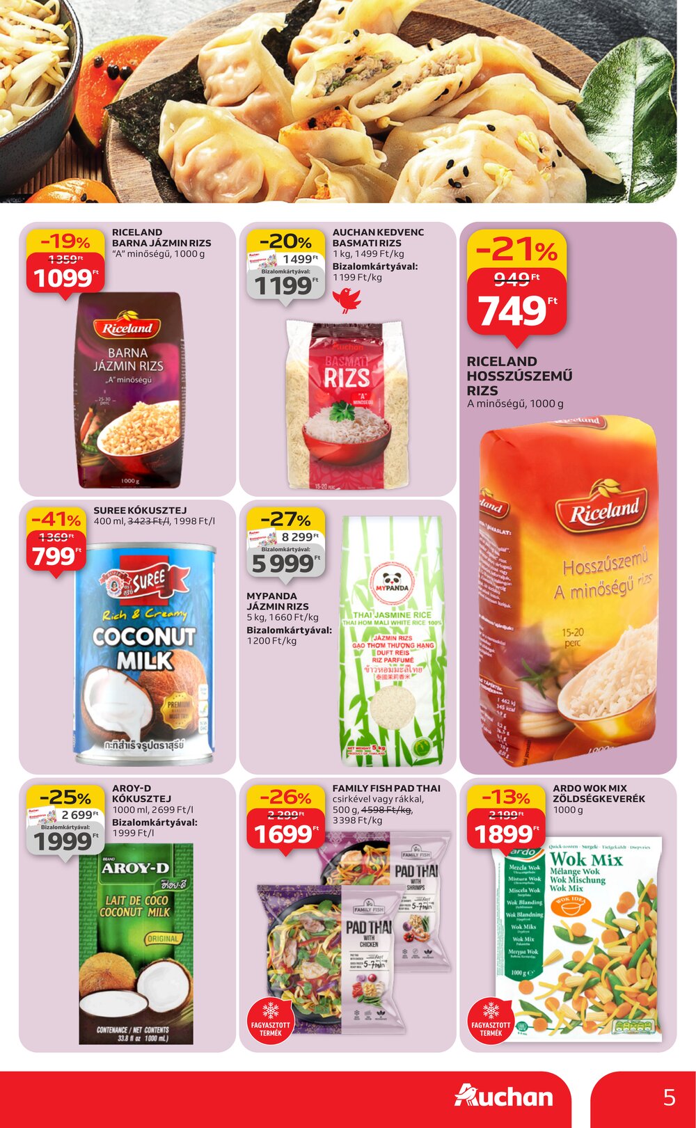 Auchan akciós újság 2026.01.29-től - 5. oldal.