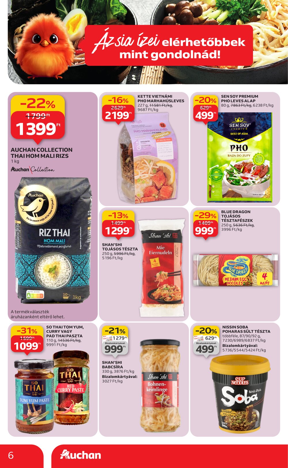 Auchan akciós újság 2026.01.29-től - 6. oldal.