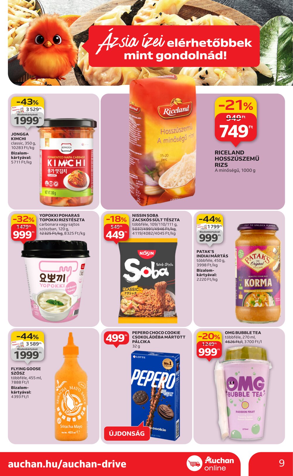 Auchan akciós újság 2026.01.29-től - 9. oldal.