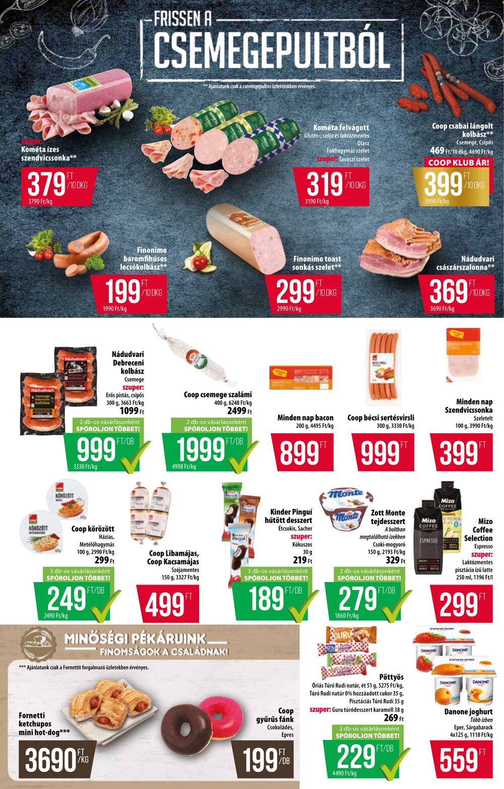 Coop akciós újság 2026.01.29-től - 2. oldal.