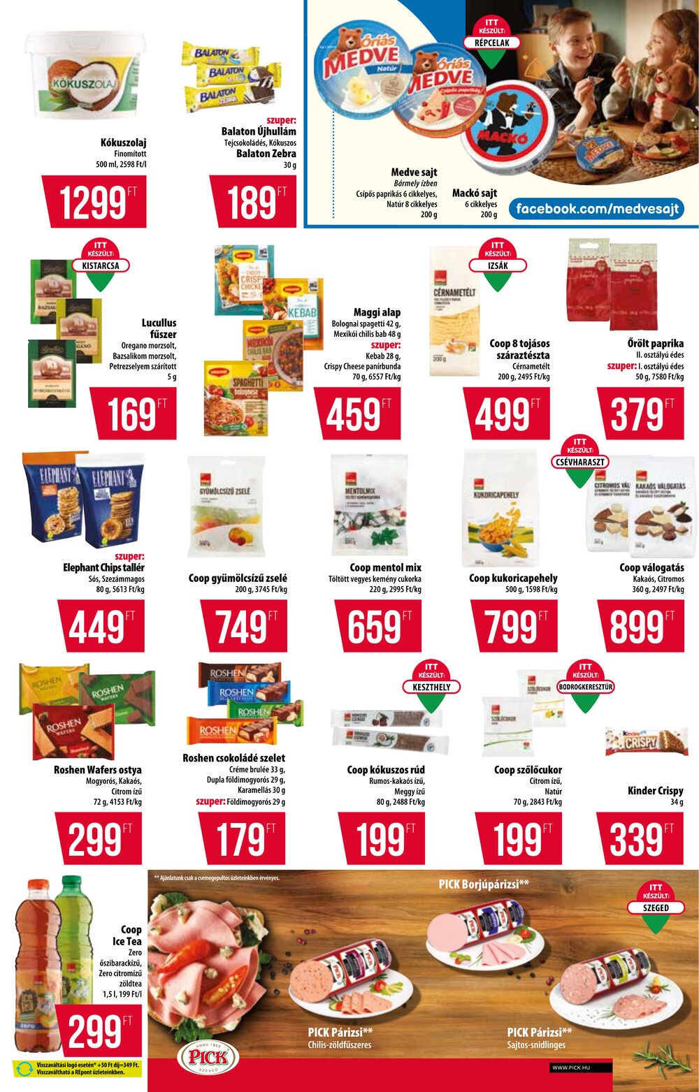 Coop akciós újság 2026.01.29-től - 6. oldal.