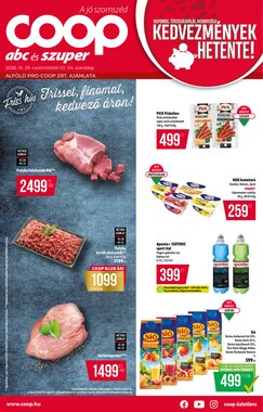 Coop akciós újság 2026.01.29-től