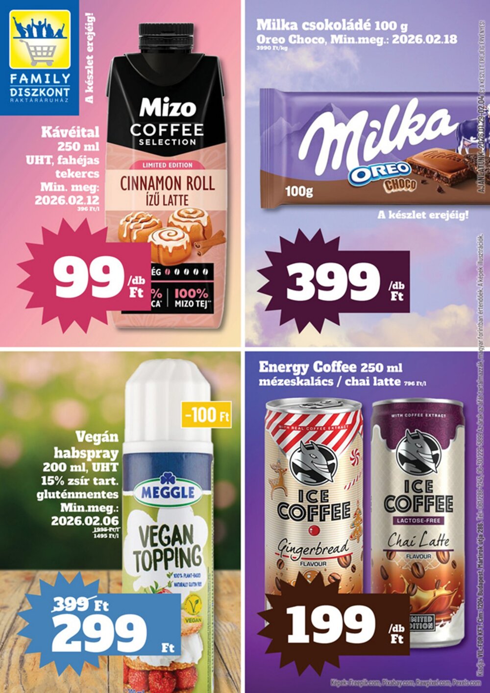Family Diszkont akciós újság 2026.01.29-től - 1. oldal.