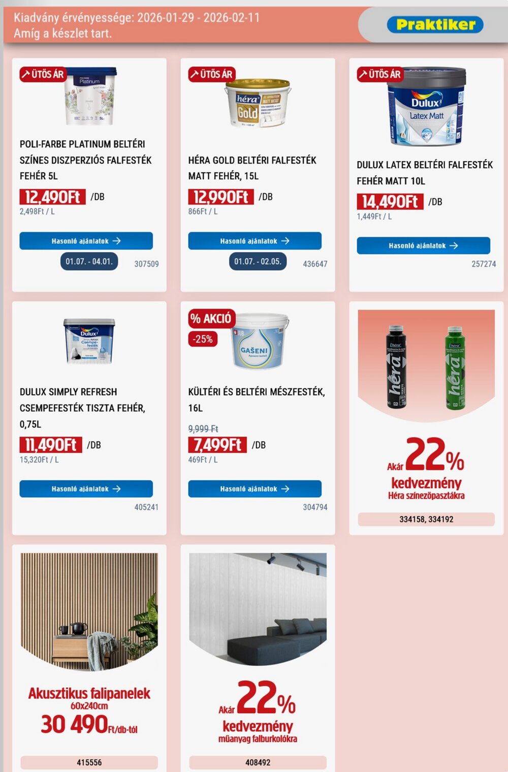 Praktiker akciós újság 2026.01.29-től - 15. oldal.