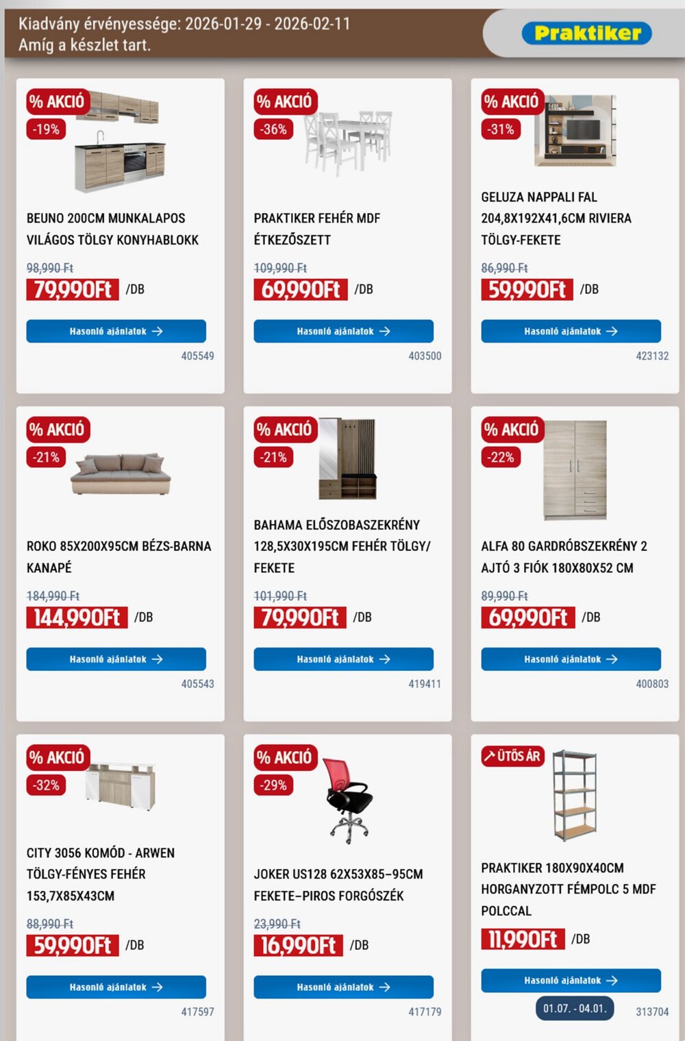 Praktiker akciós újság 2026.01.29-től - 25. oldal.