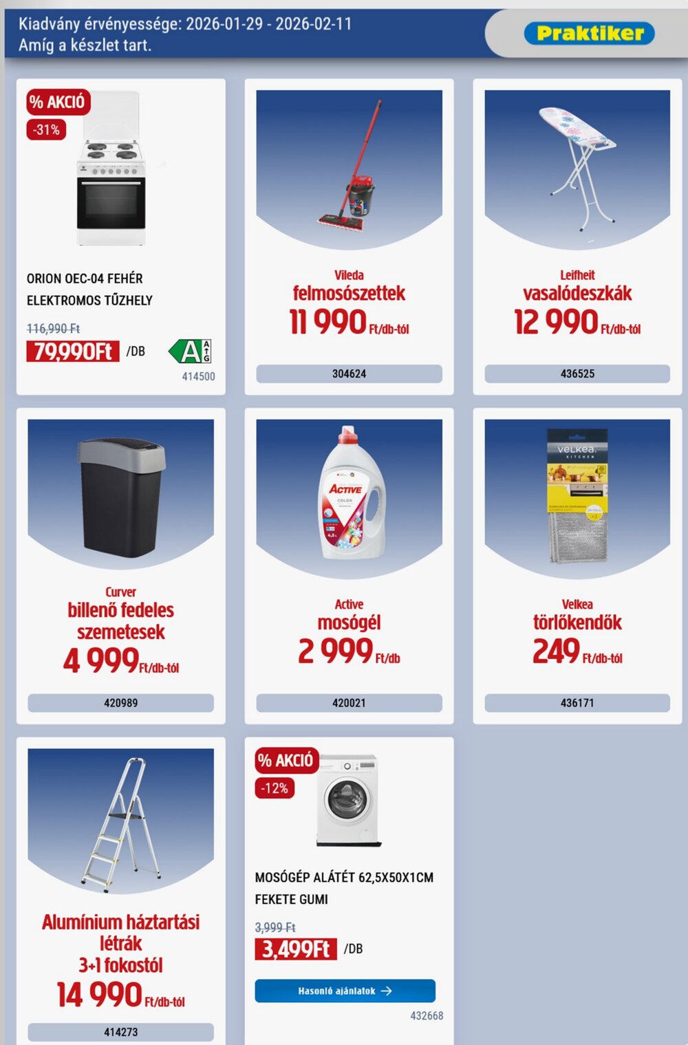 Praktiker akciós újság 2026.01.29-től - 29. oldal.