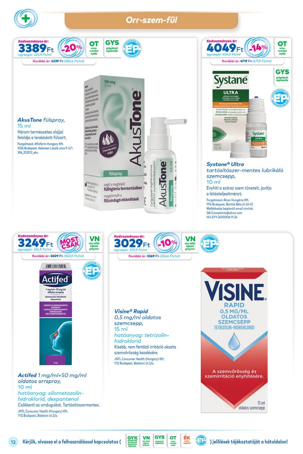 Gyöngy Patikák akciós újság 2026.02.01-től - 12. oldal.