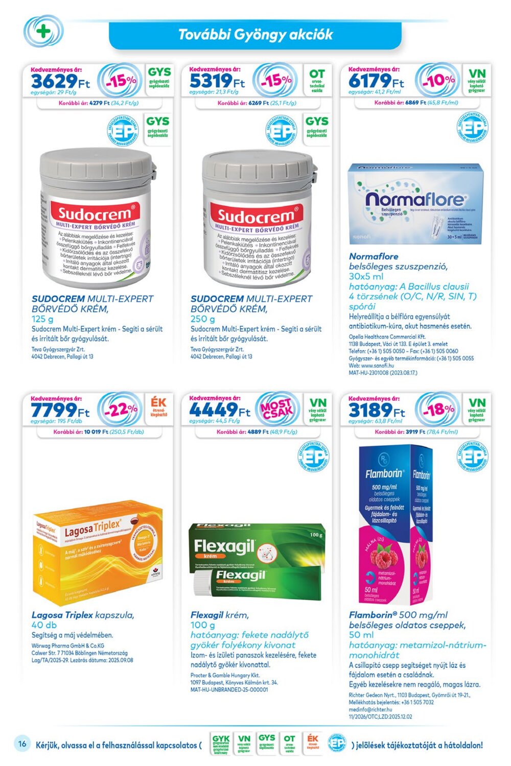 Gyöngy Patikák akciós újság 2026.02.01-től - 16. oldal.