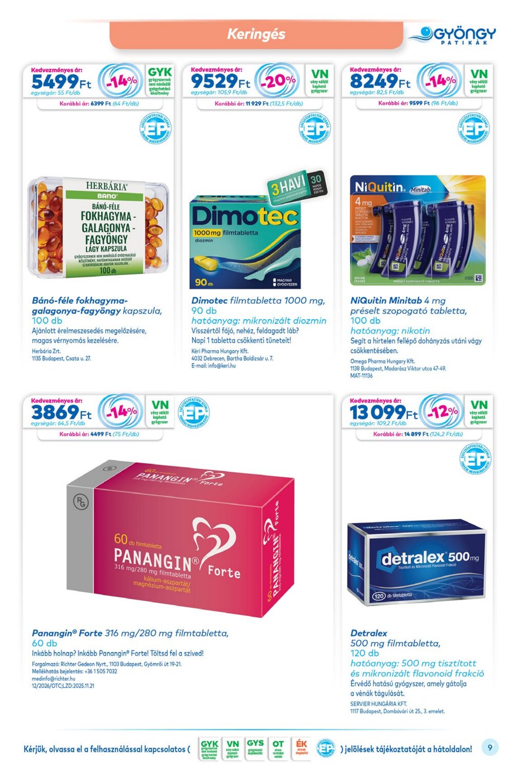Gyöngy Patikák akciós újság 2026.02.01-től - 9. oldal.