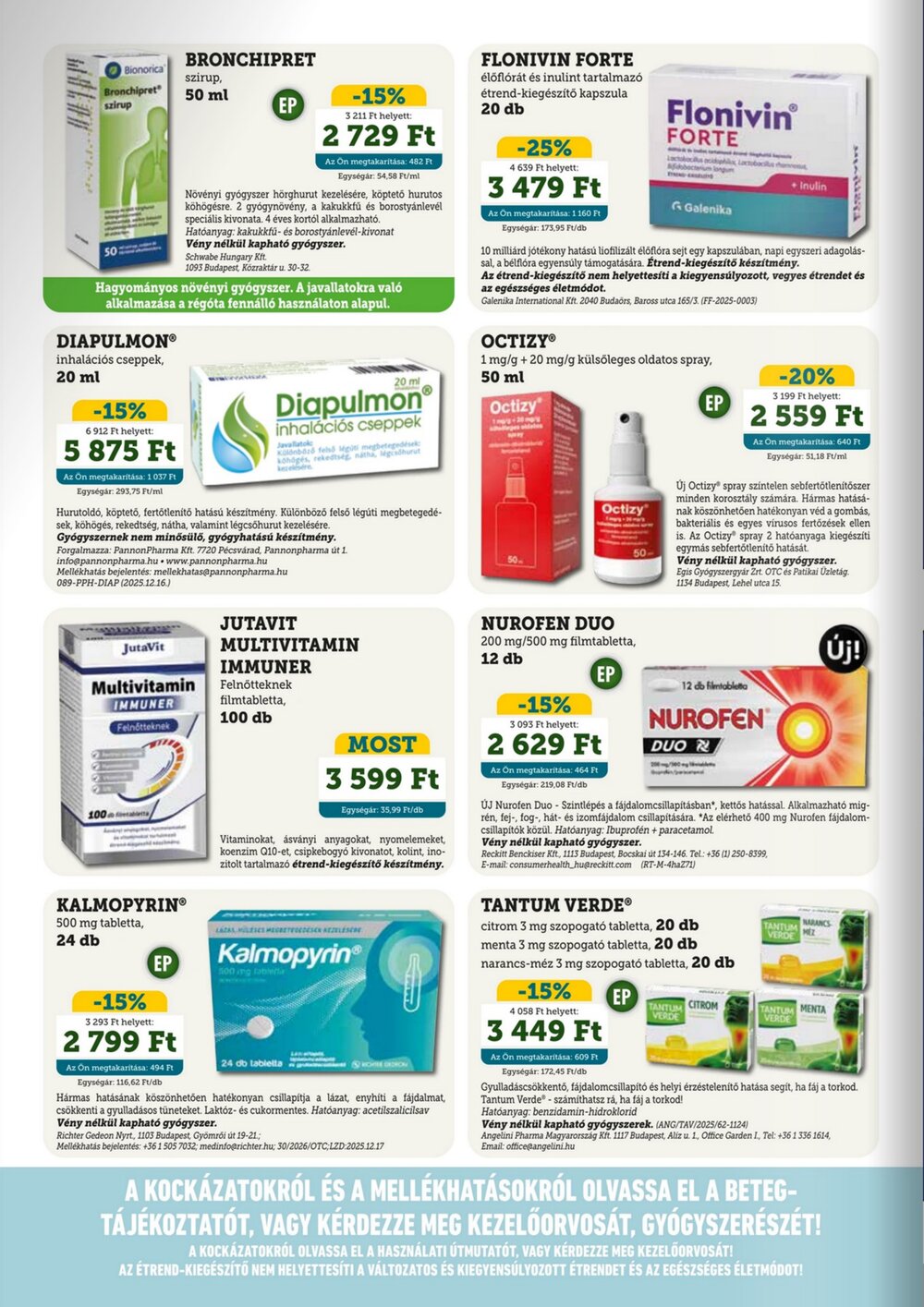 Mosoly Patikák akciós újság 2026.02.01-től - 4. oldal.