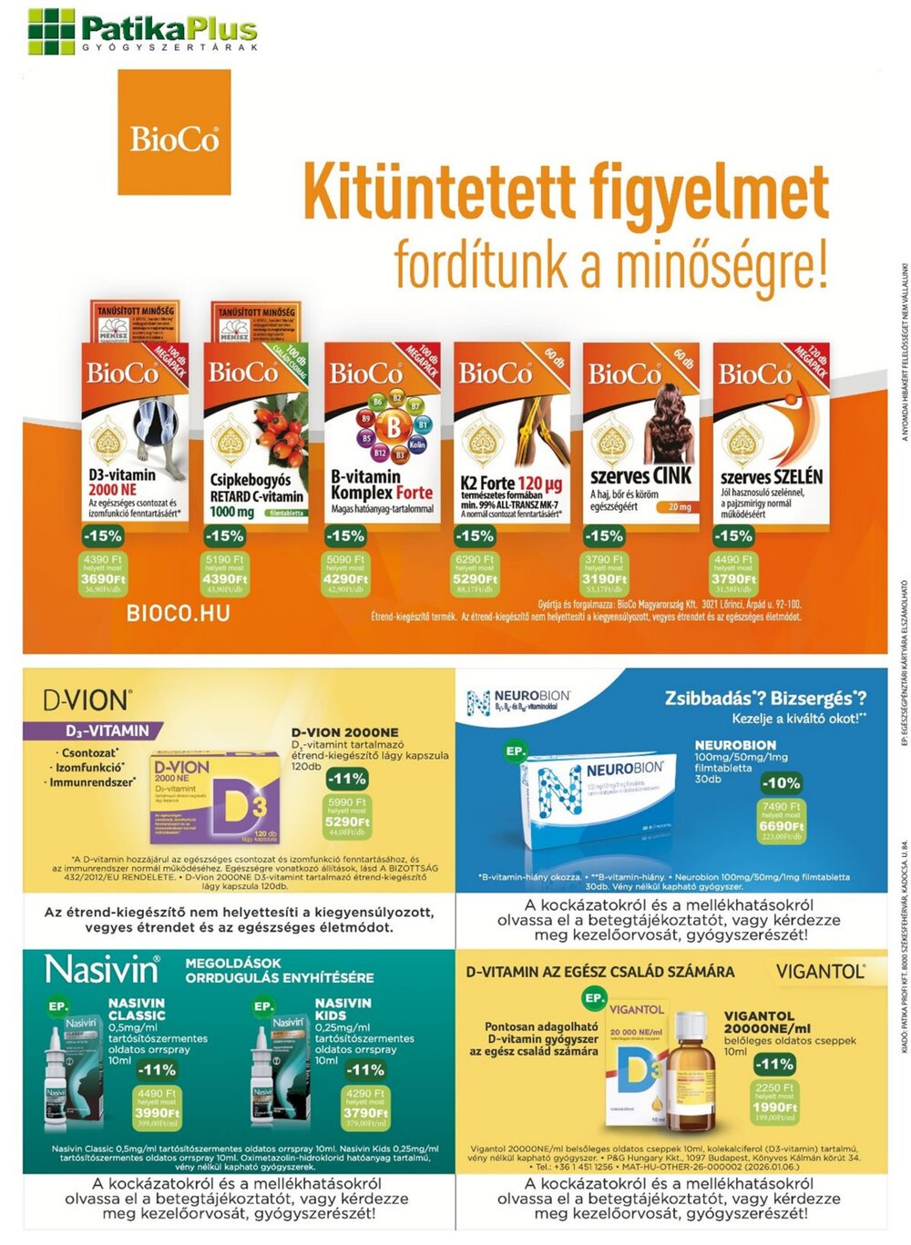 PatikaPlus akciós újság 2026.02.01-től - 6. oldal.