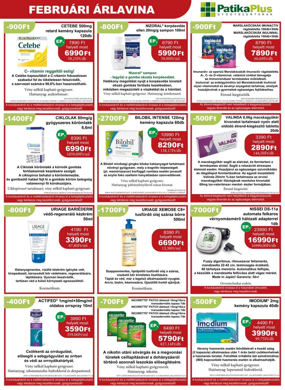 PatikaPlus akciós újság 2026.02.01-től - 7. oldal.