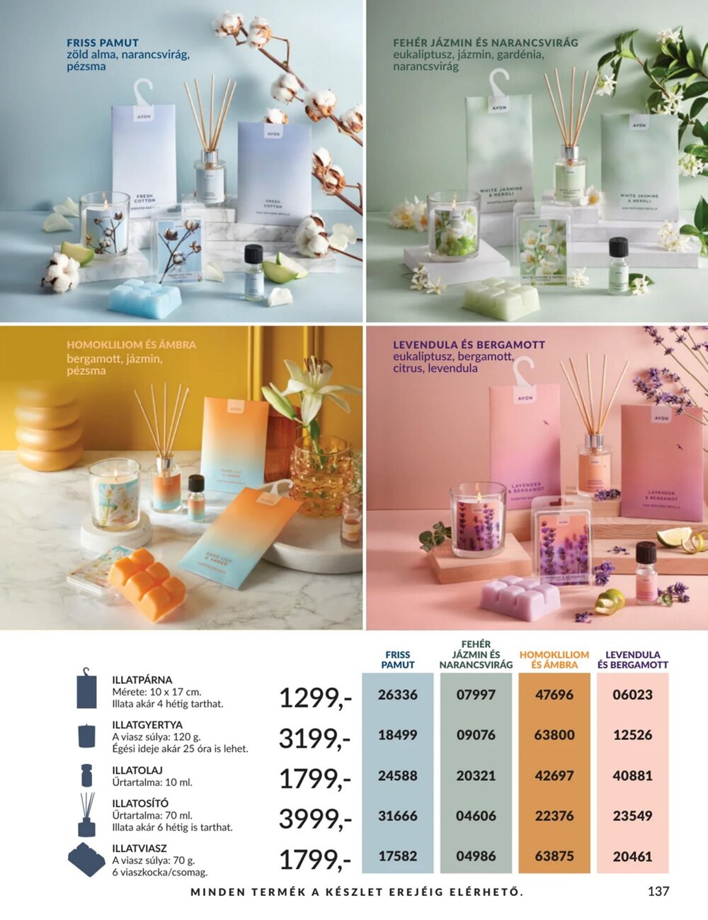 Avon akciós újság 2026.02.01-től - 137. oldal.