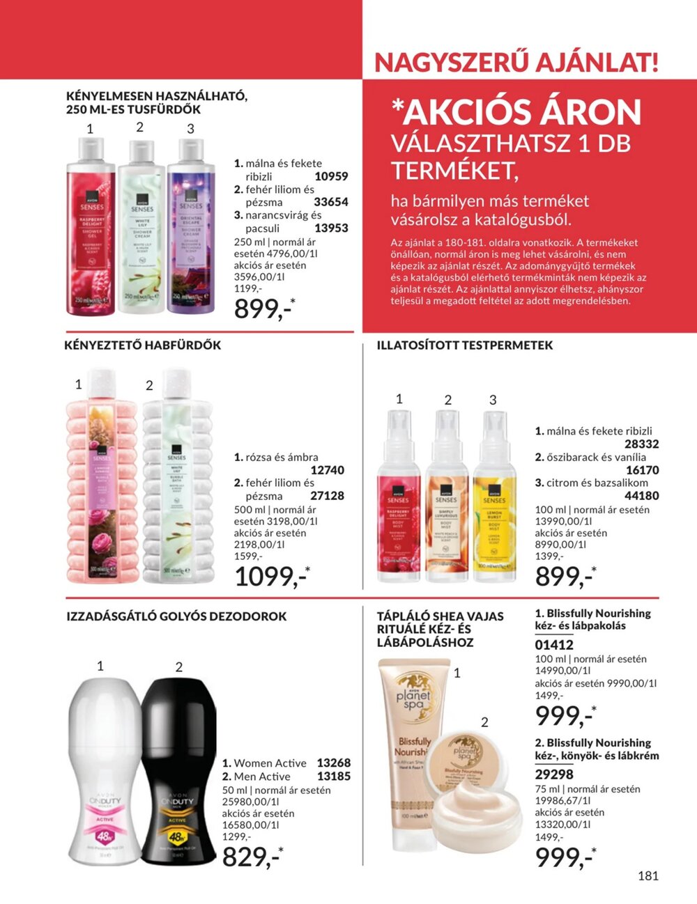 Avon akciós újság 2026.02.01-től - 181. oldal.