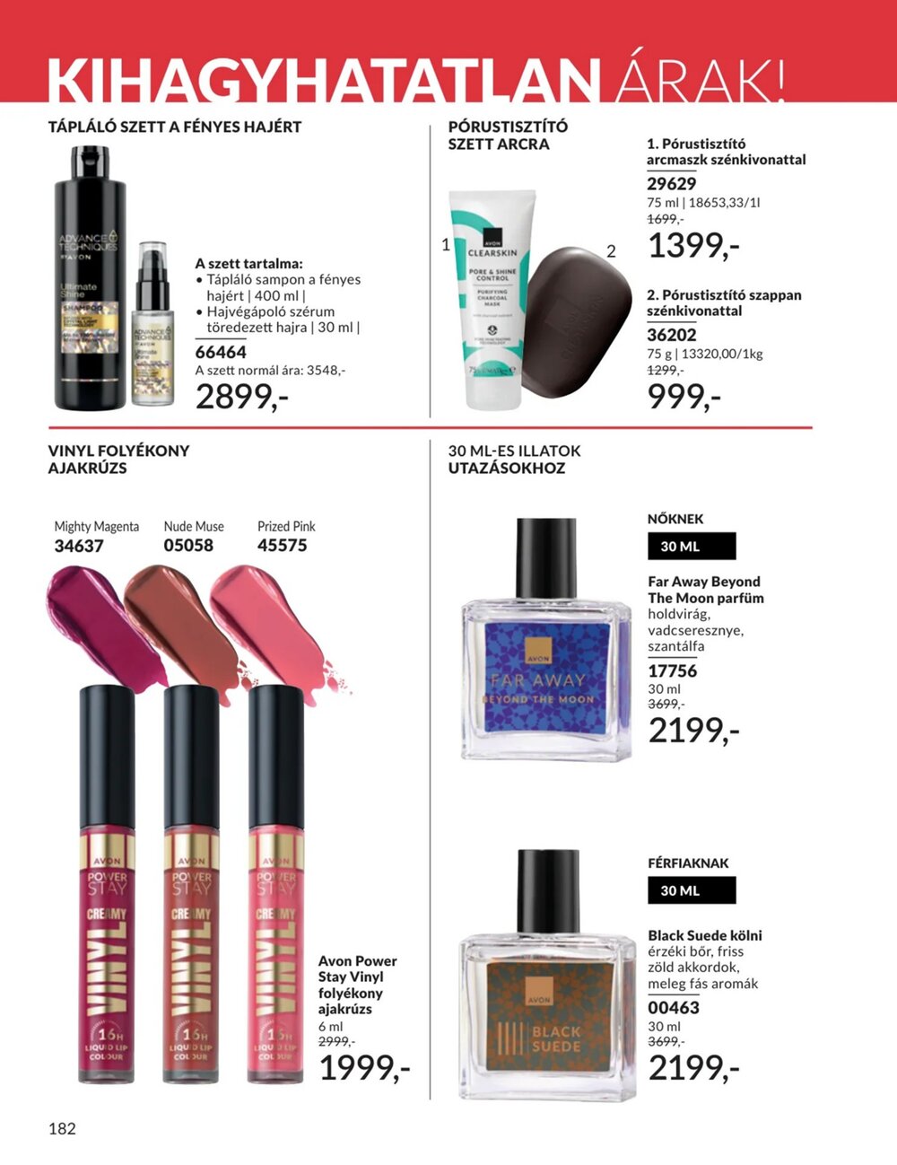 Avon akciós újság 2026.02.01-től - 182. oldal.