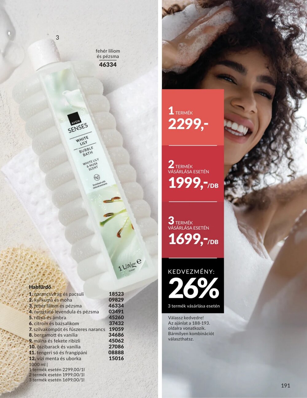 Avon akciós újság 2026.02.01-től - 191. oldal.